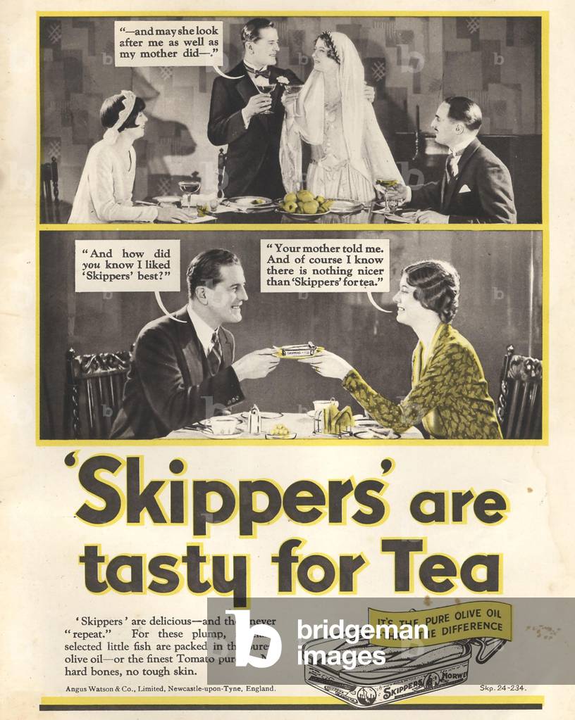 Skippers Magazine, advert, UK, 1930s