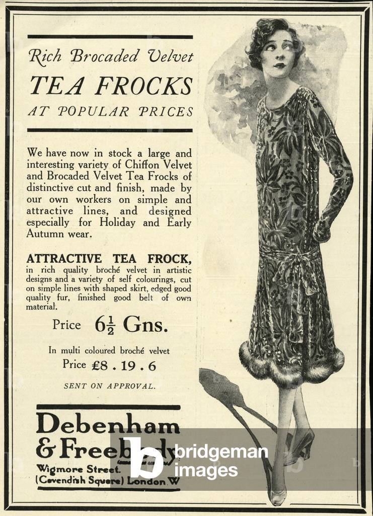 Debenhams Magazine Advert, UK, 1910s