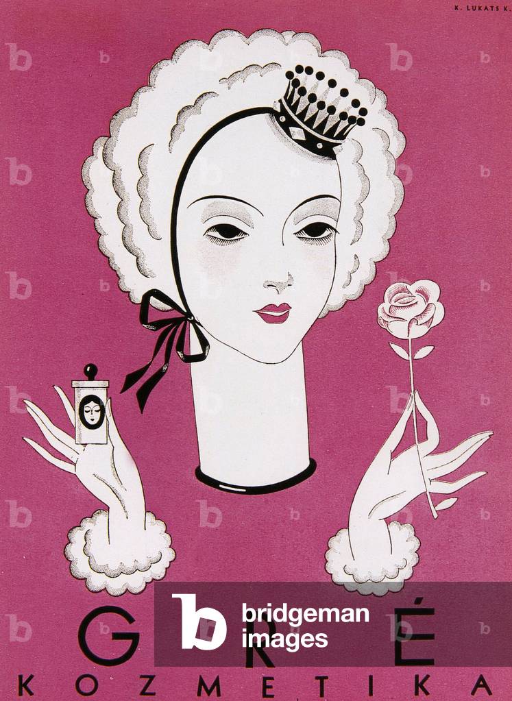 GRE Cosmetics Magazine Advert, Slovakia, 1930s