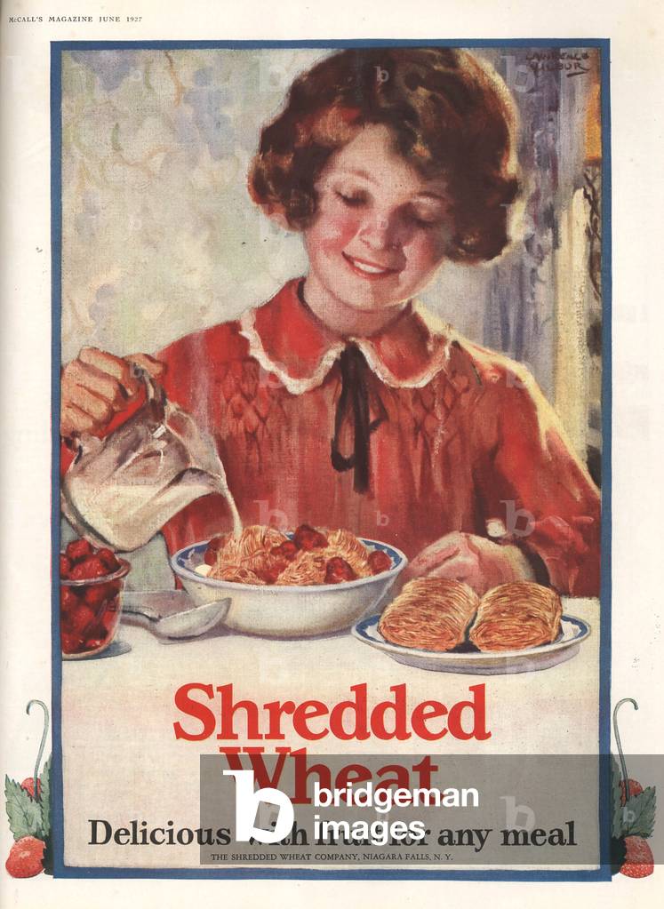 Shredded Wheat Magazine, advert, USA, 1920s