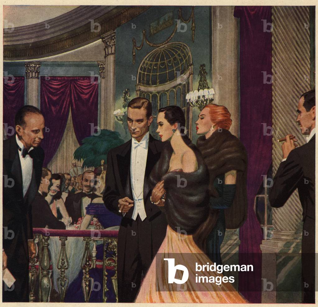 Webster Magazine, advert (detail), USA, 1940s