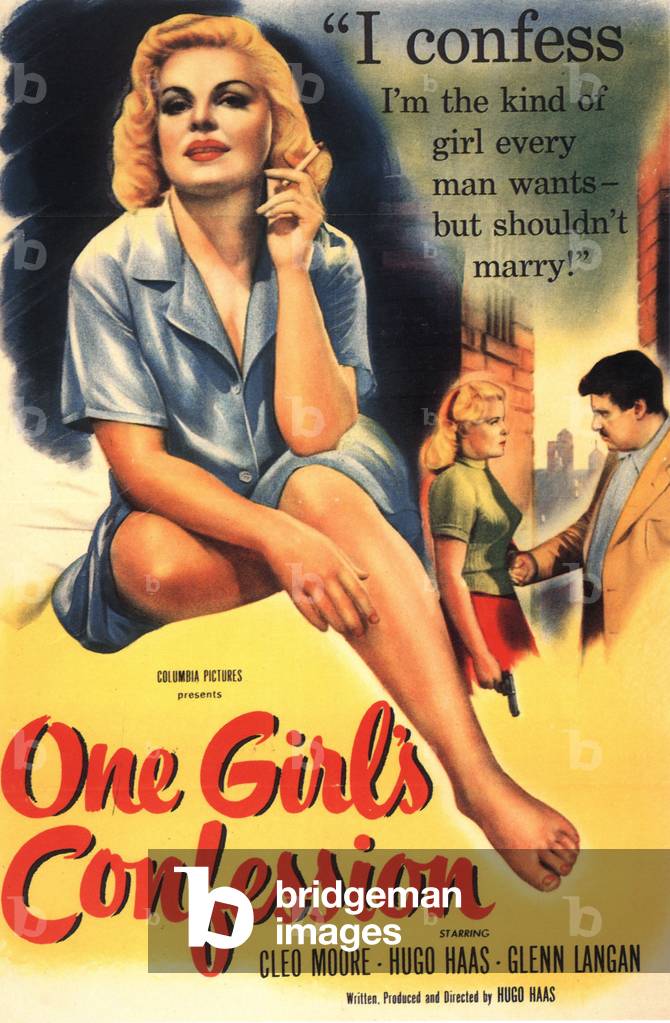 One Girl's Confession, USA, 1950s (print)
