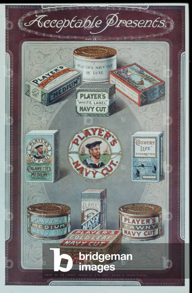 Player's Navy Cut, UK, 1910s (print)