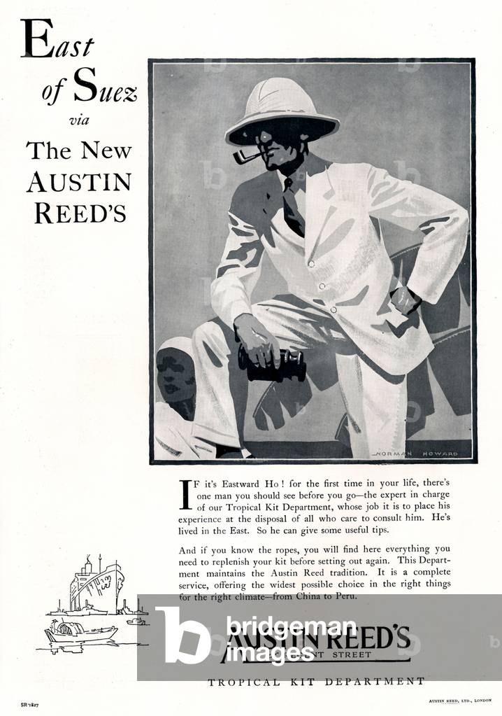 Austin Reeds Magazine, advert, UK, 1920s