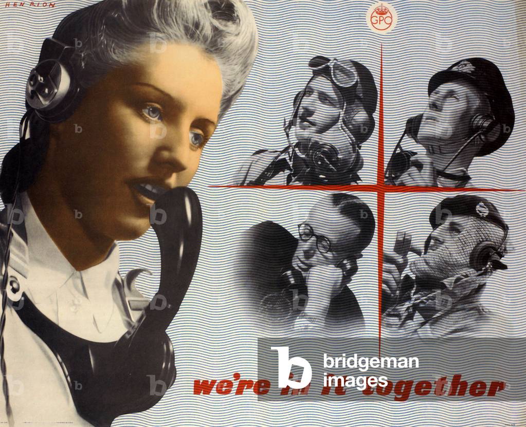 General Post Office Poster, UK, 1940s