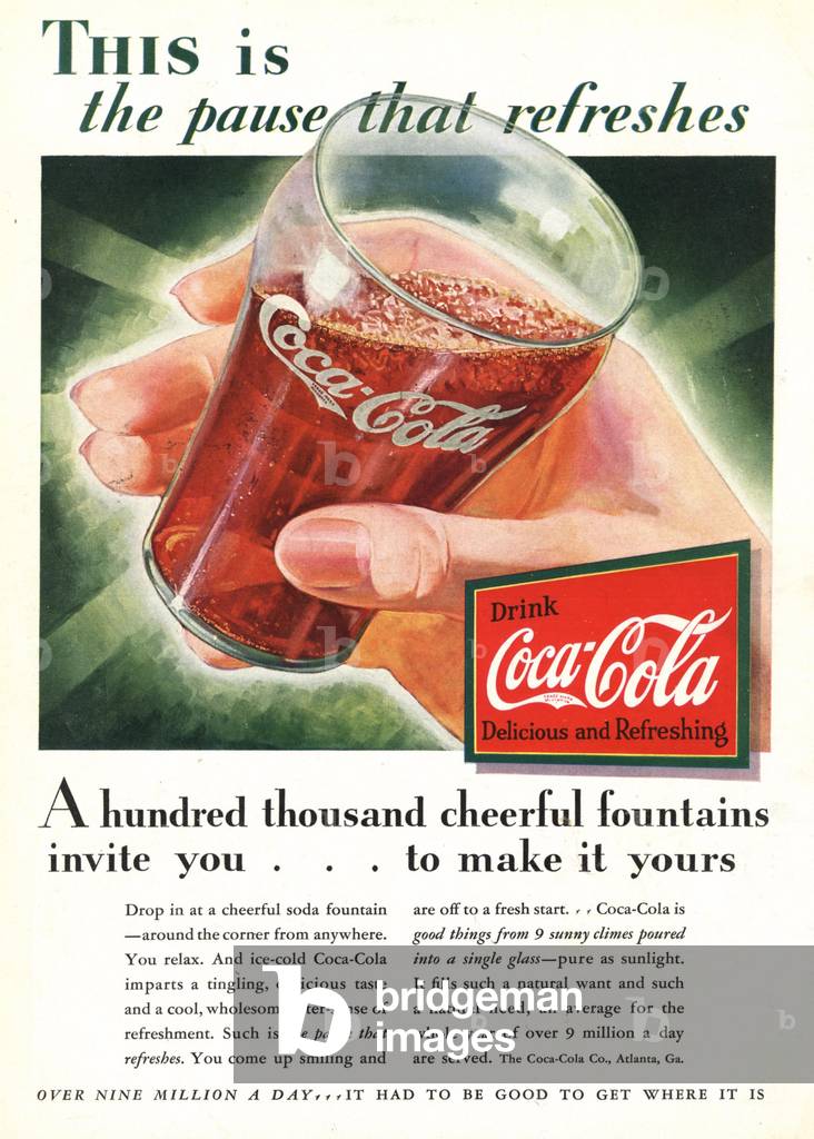 Coca Cola, 1940s (print)