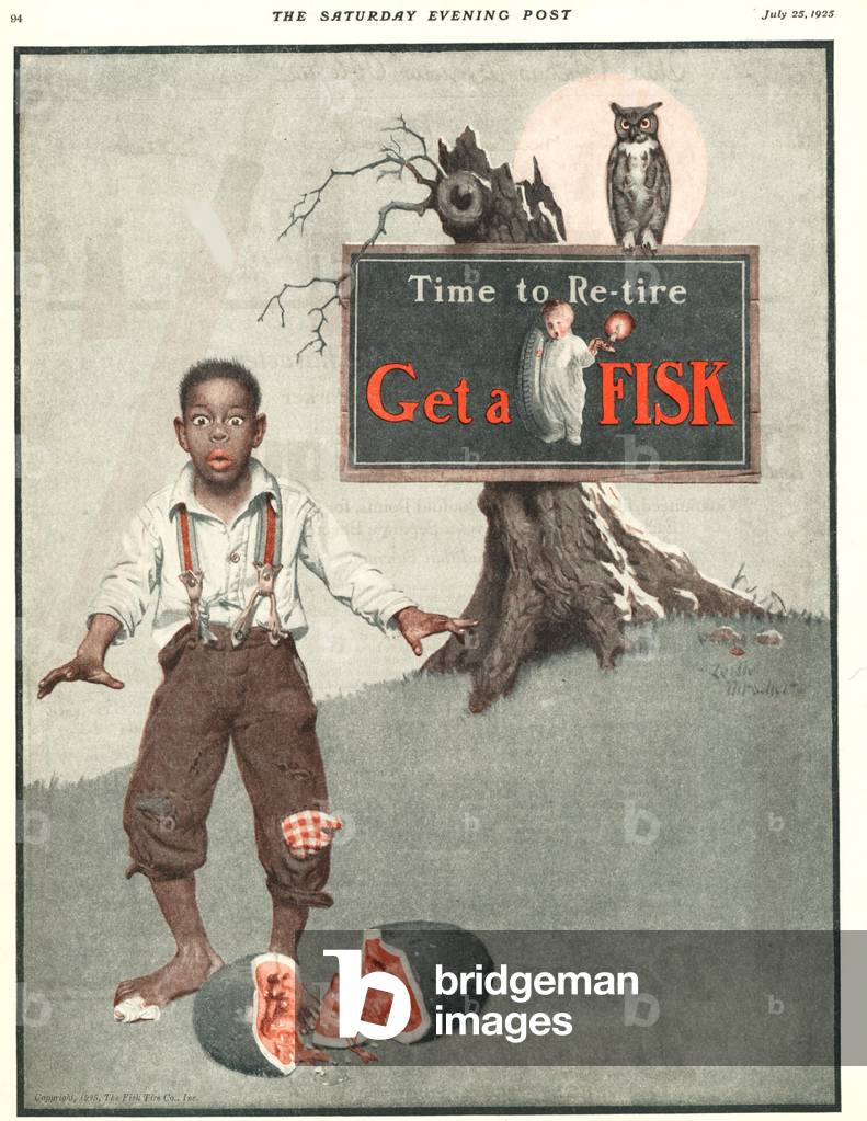 Fisk Magazine, advert, USA, 1920s