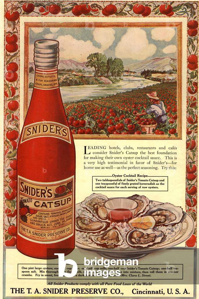 Catsup, 1900s