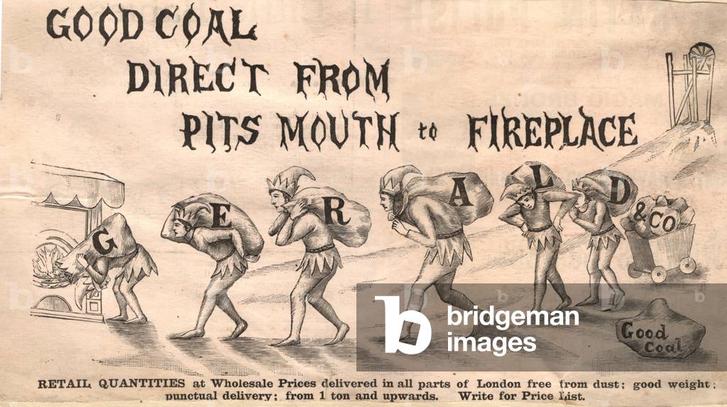 Coal Magazine, advert, UK, 1890s
