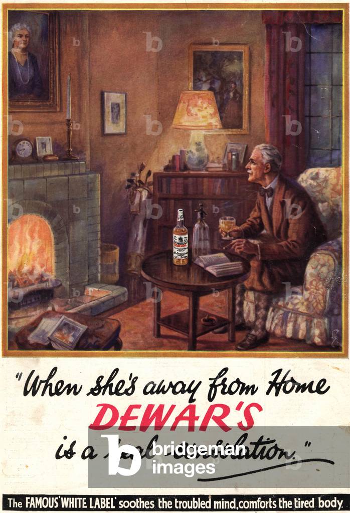 Whisky Dewar's, 1930s (print)