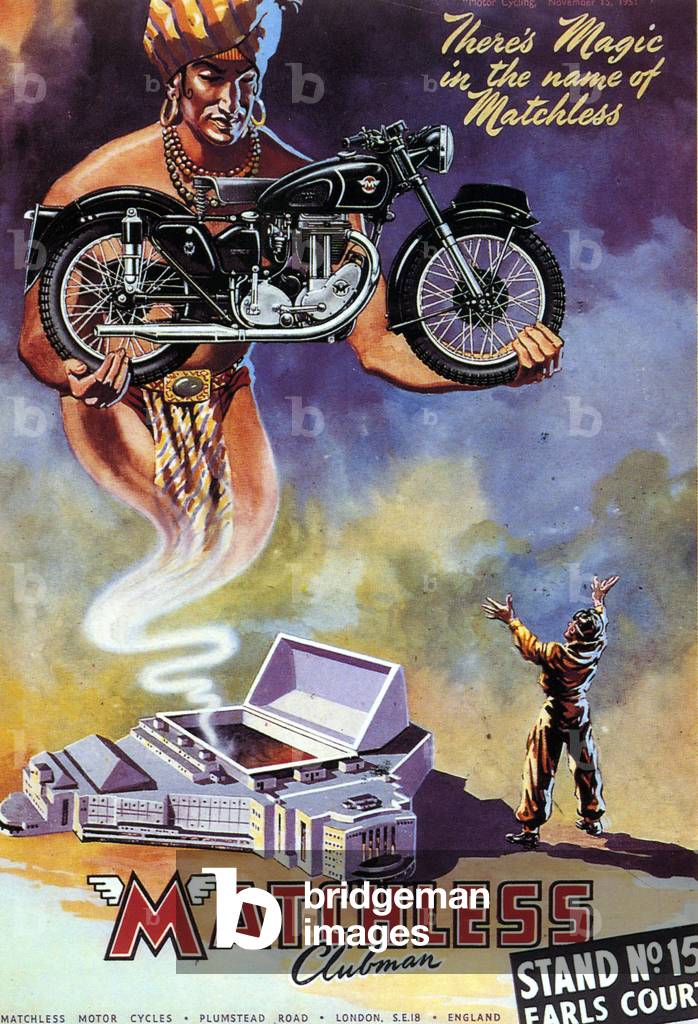 Matchless Magazine Advert, UK, 1950s