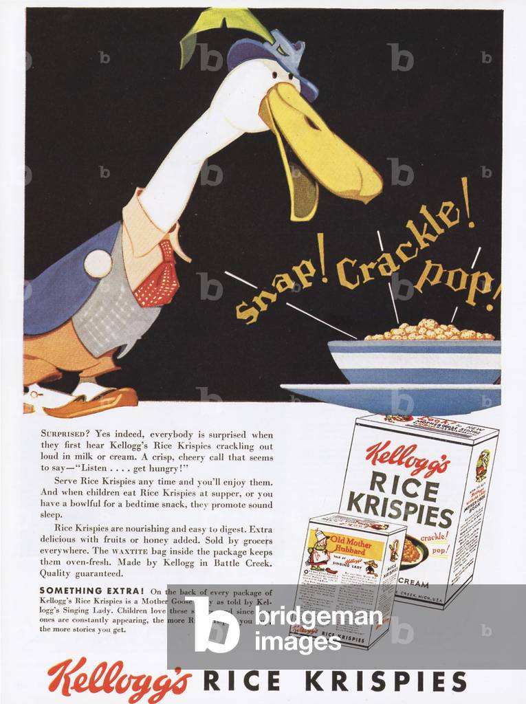 Kellogg's Magazine, advert, USA, 1930s