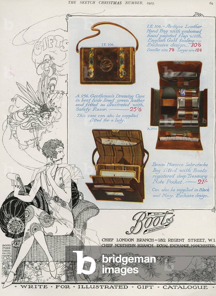 Boots Magazine Advert, UK, 1920s