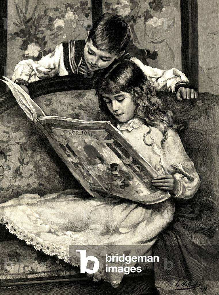 NLI, Magazine Plate, UK, 1890s