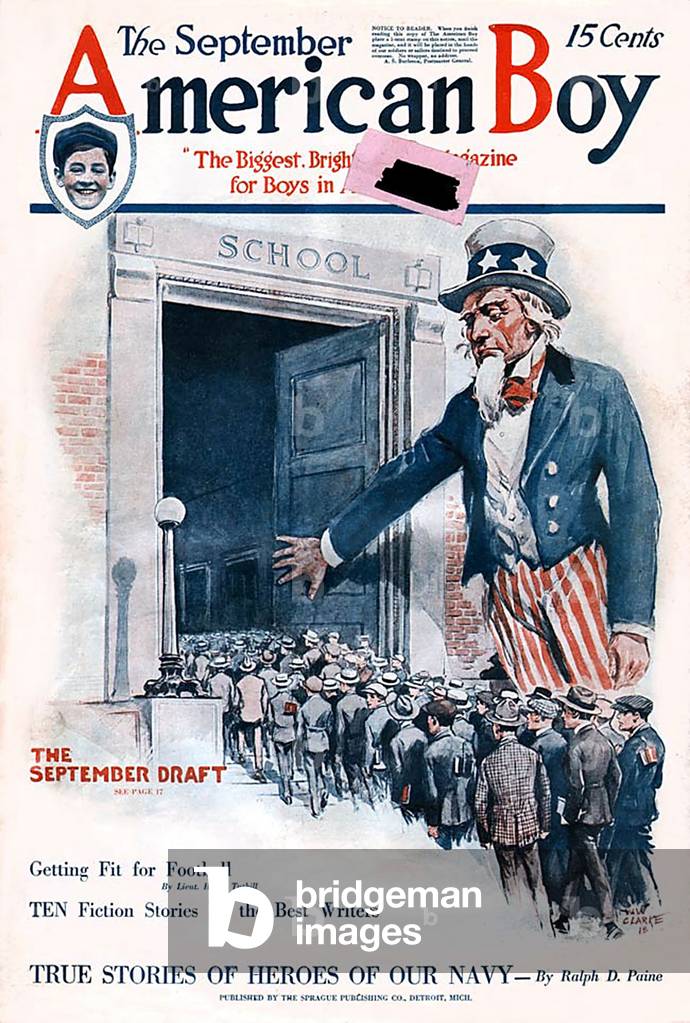 The American Boy Magazine Cover, USA, 1910s