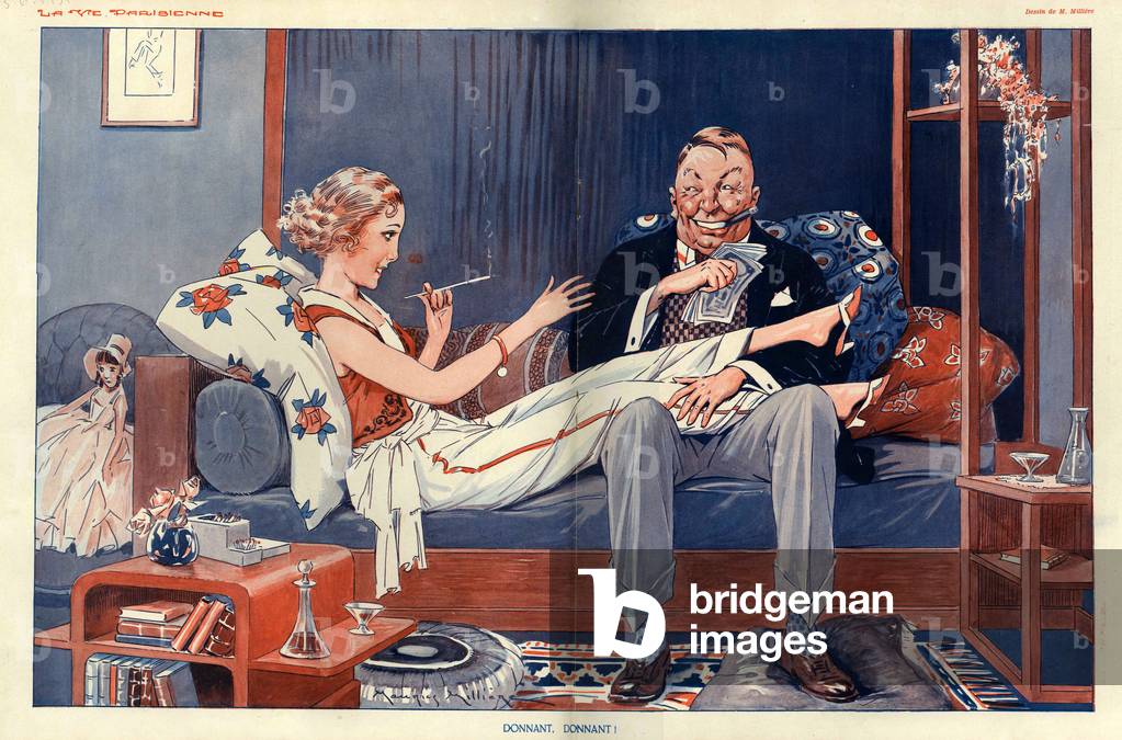 La Vie Parisienne, Magazine Plate, France, 1930s (print)