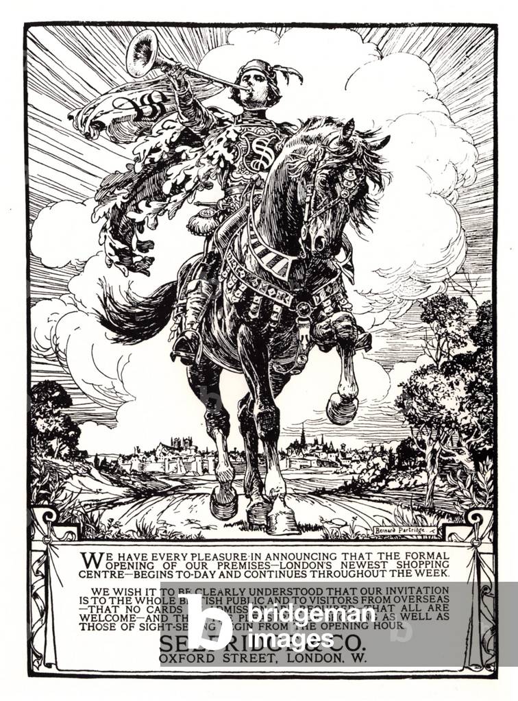 Selfridges Poster, UK, 1900s