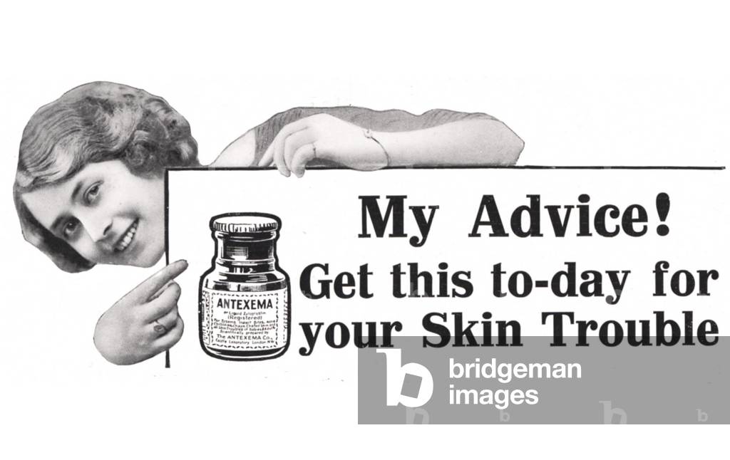 Skin Trouble Cure Magazine, advert, UK, 1910s