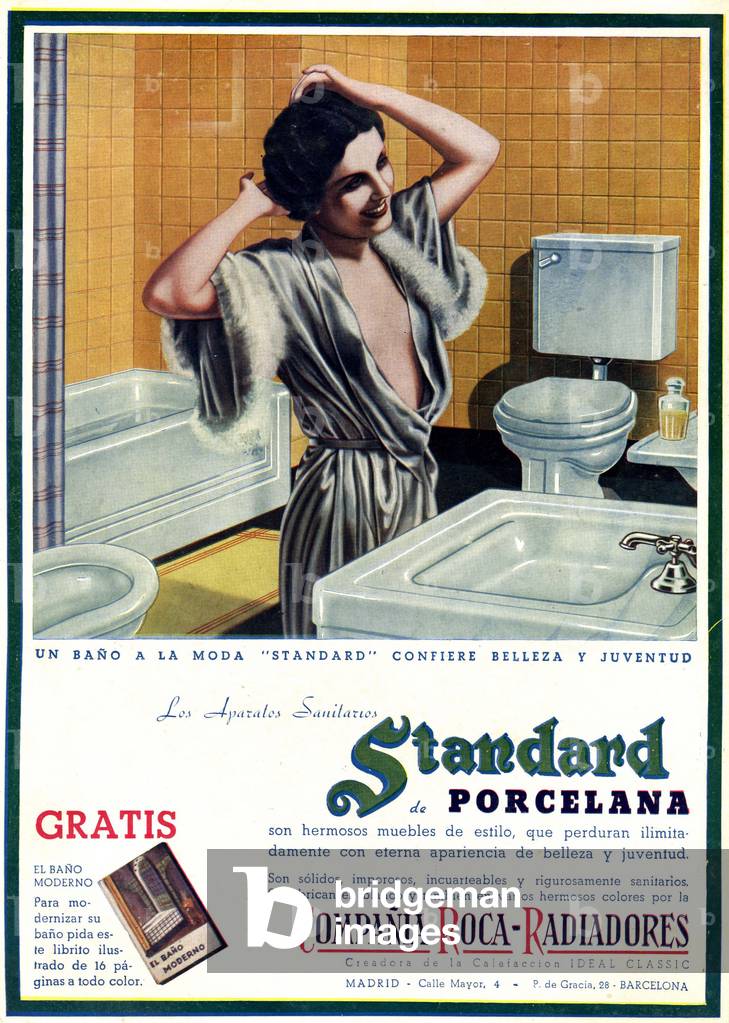 Compania Roca-Radiadores Magazine, advert, Spain, 1930s