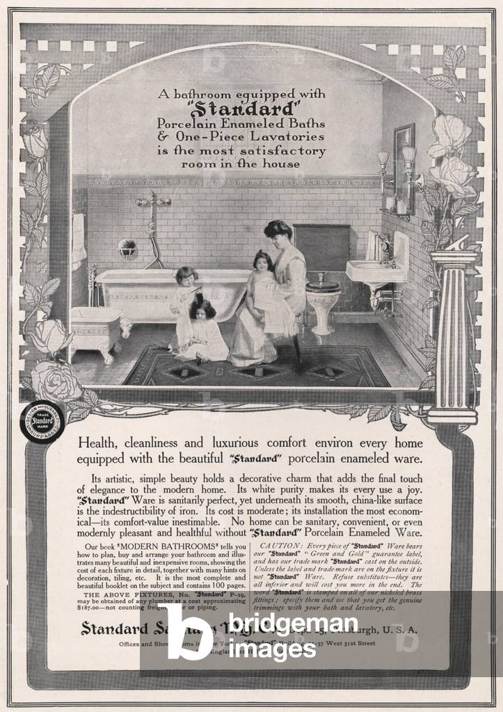 Standard Magazine, advert, USA, 1910s