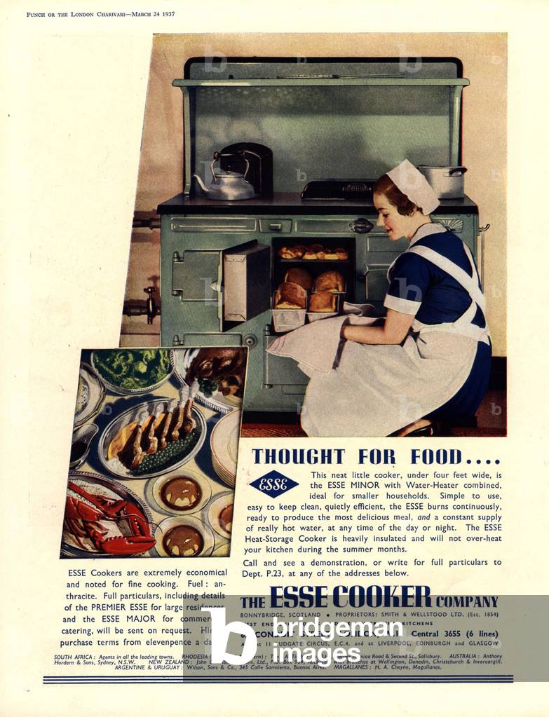 Esse Magazine, advert, UK, 1930s