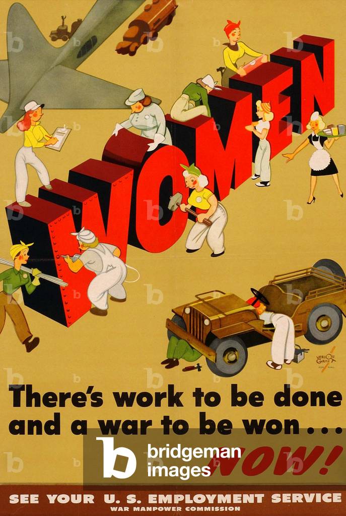 Office of War Information Poster, USA, 1940s