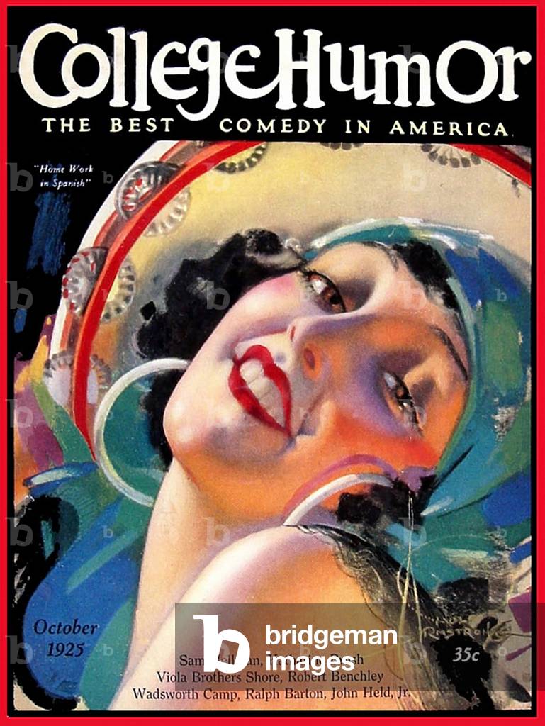 College Humor Magazine Cover, USA, 1920s