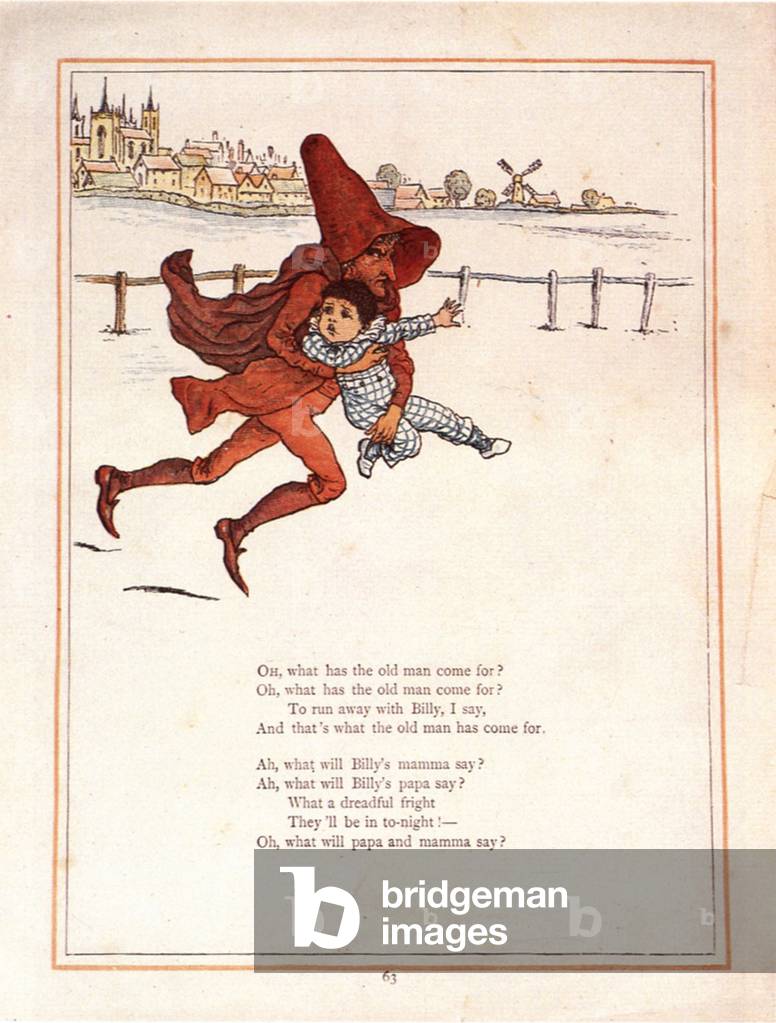 Nursery Rhymes Book Plate, UK, 1870s