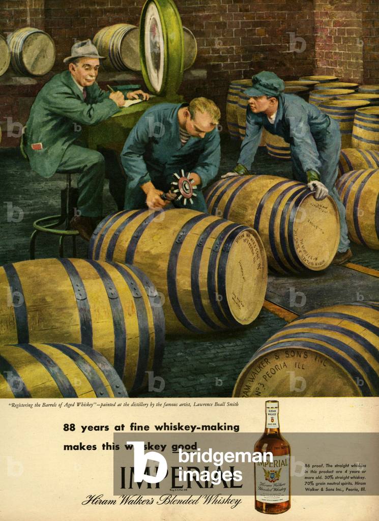 Whisky Imperial, 1940s (print)