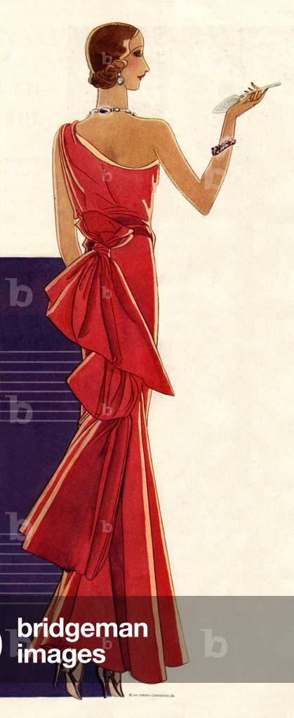 Community Plate Magazine, advert (detail), USA, 1930s