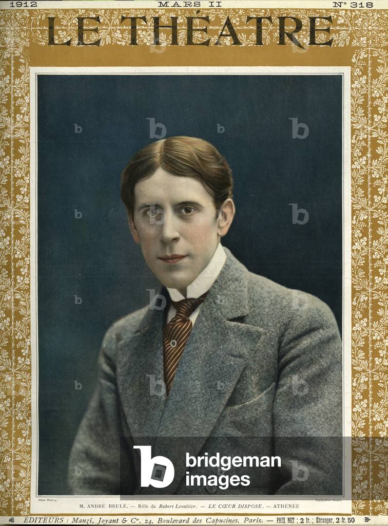 Le Theatre Magazine Cover, France, 1910s