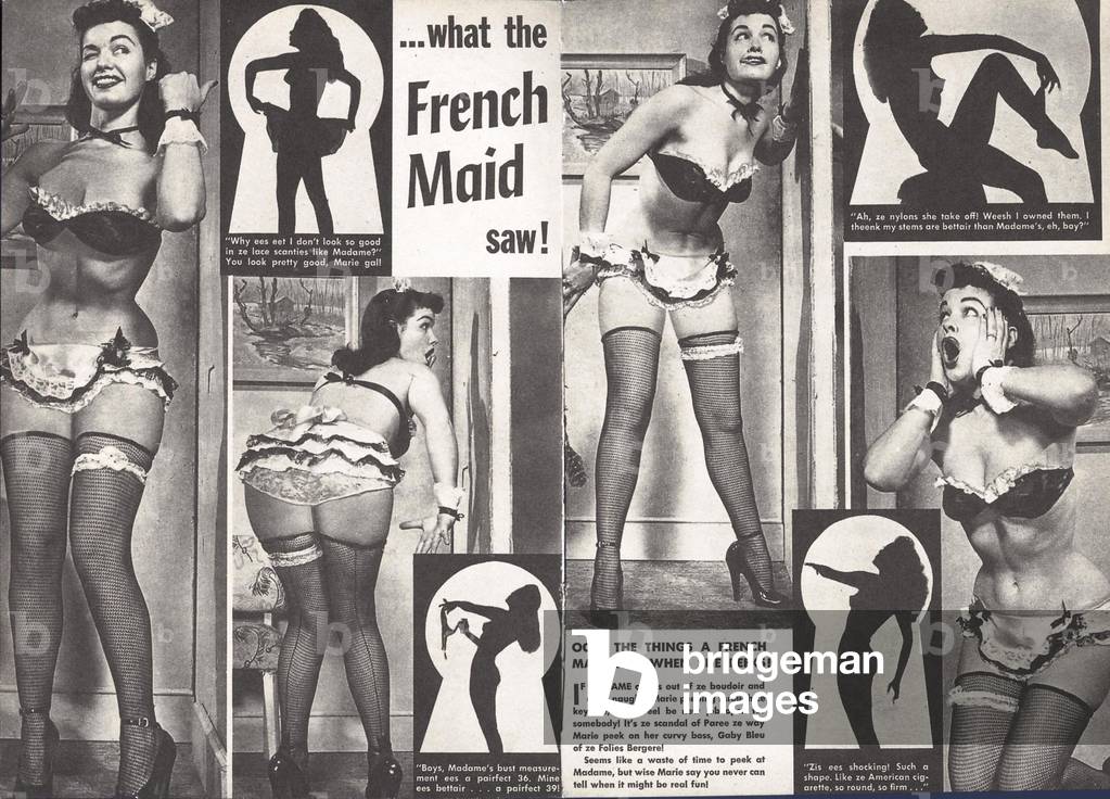 glamour french maids