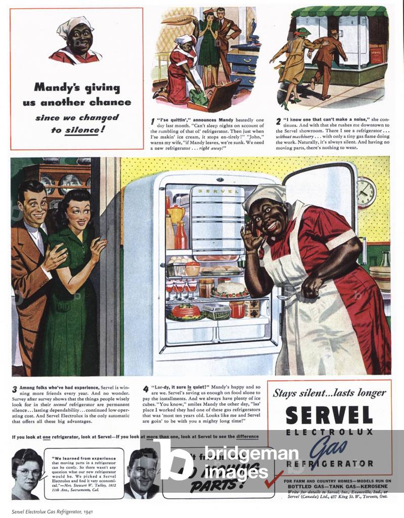 Electrolux Magazine, advert, USA, 1940s