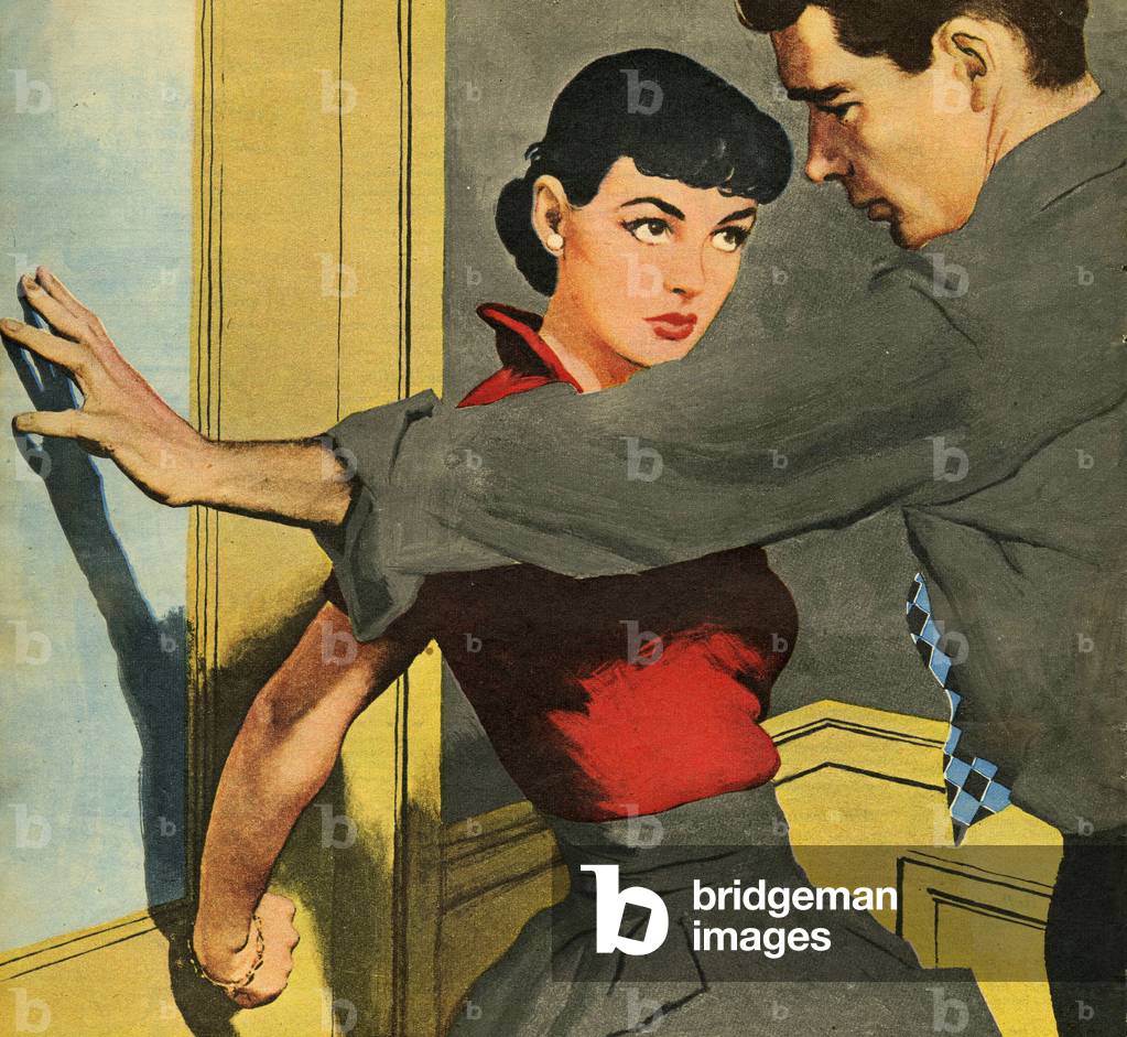 Romance Magazine Plate, UK, 1950s