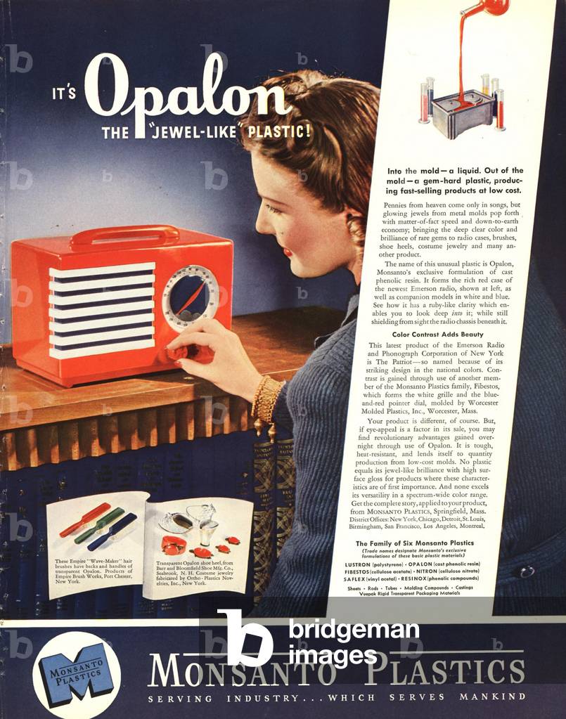Opalon by Monsanto, 1940s (print)