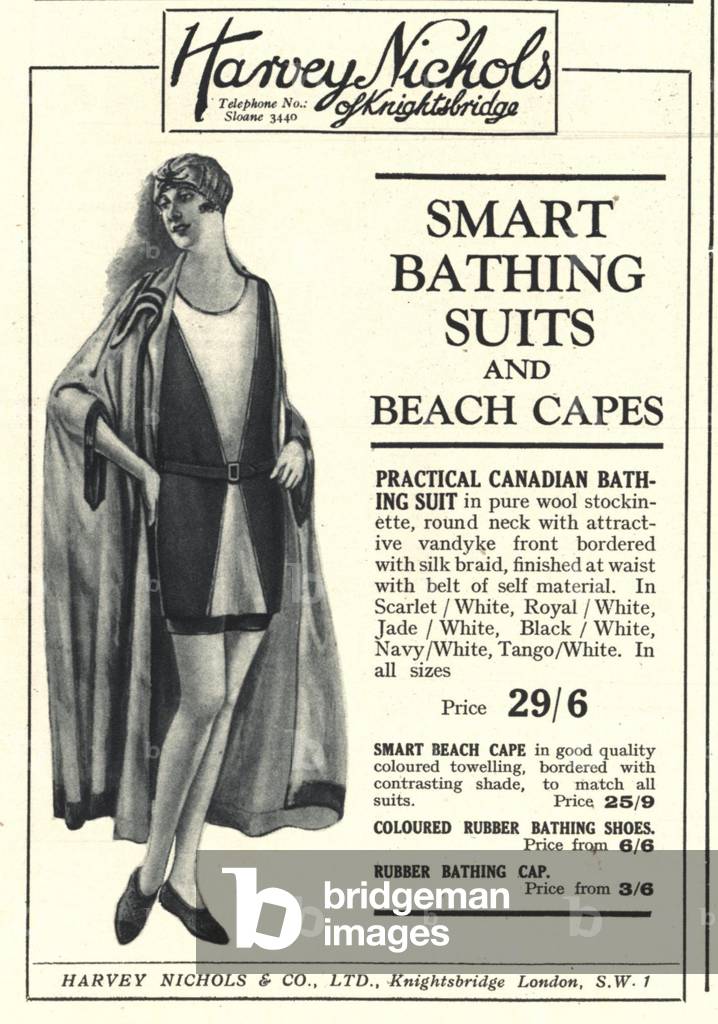 Harvey Nichols Magazine, advert, UK, 1920s