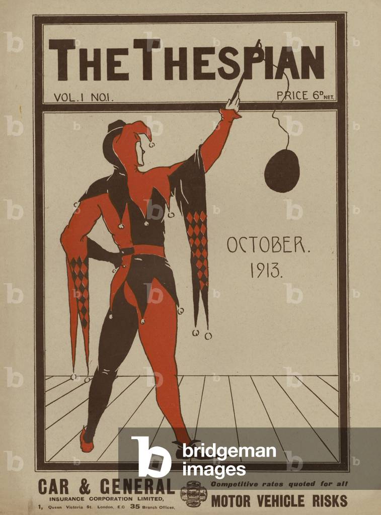 The Thespian Magazine Cover, UK, 1910s
