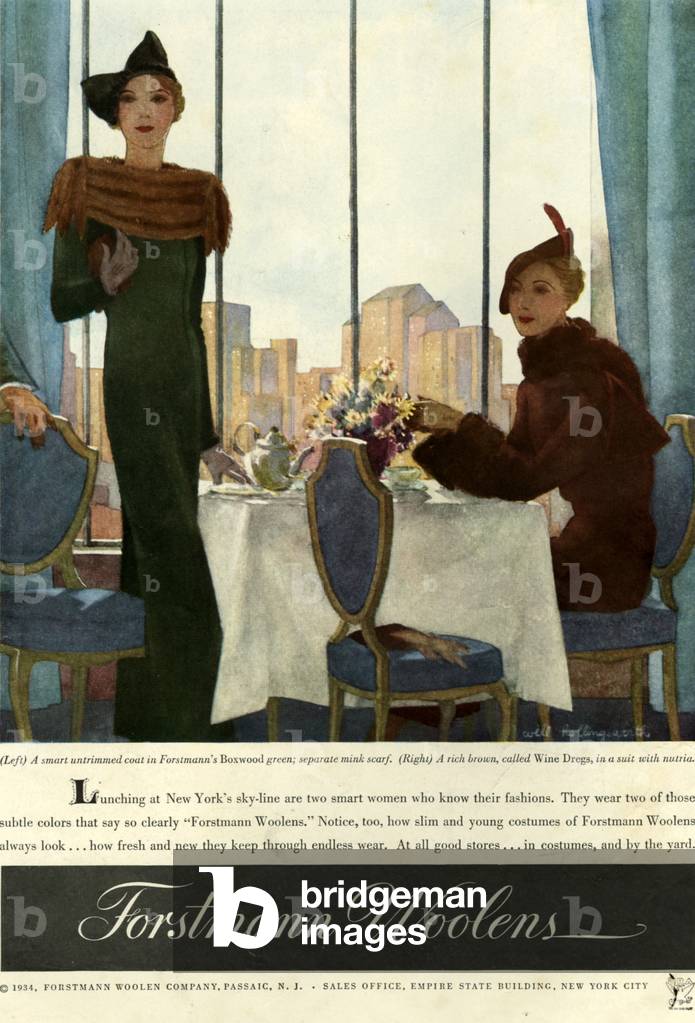 Forstmann Woolens, 1930s (print)