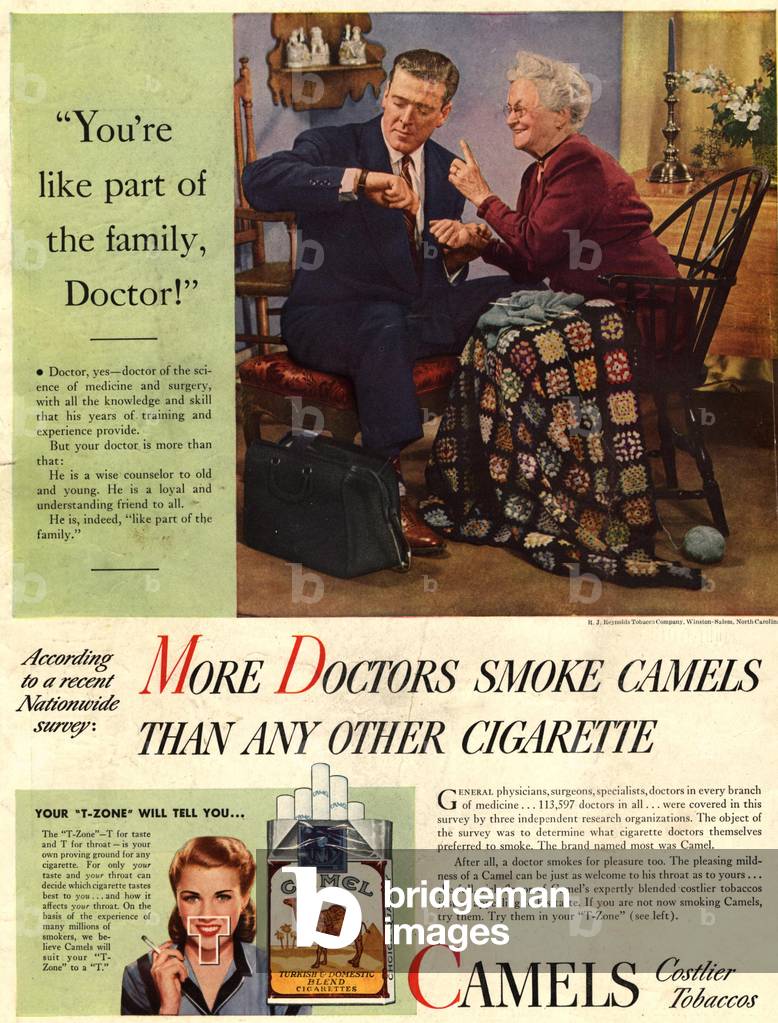 Camels, 1940s (print)