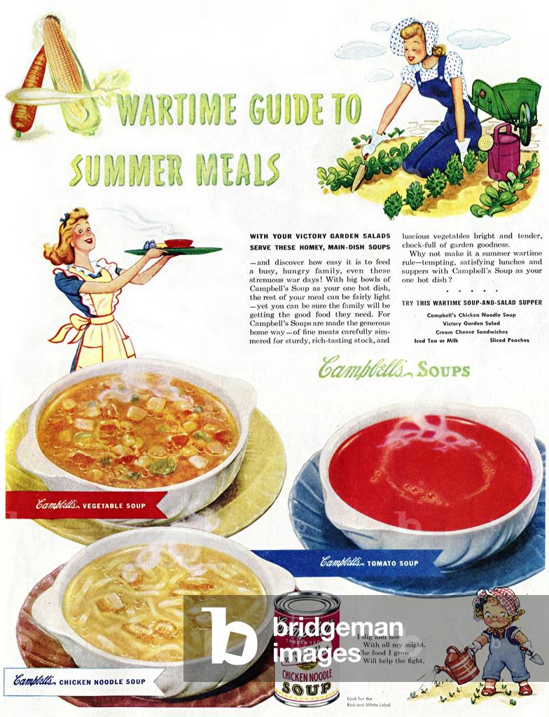 Campbells Magazine Advert, USA, 1940s
