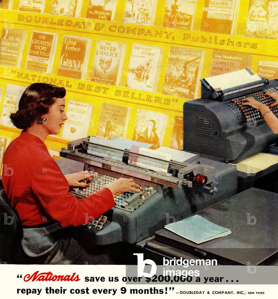 National Magazine Advert, USA, 1950s