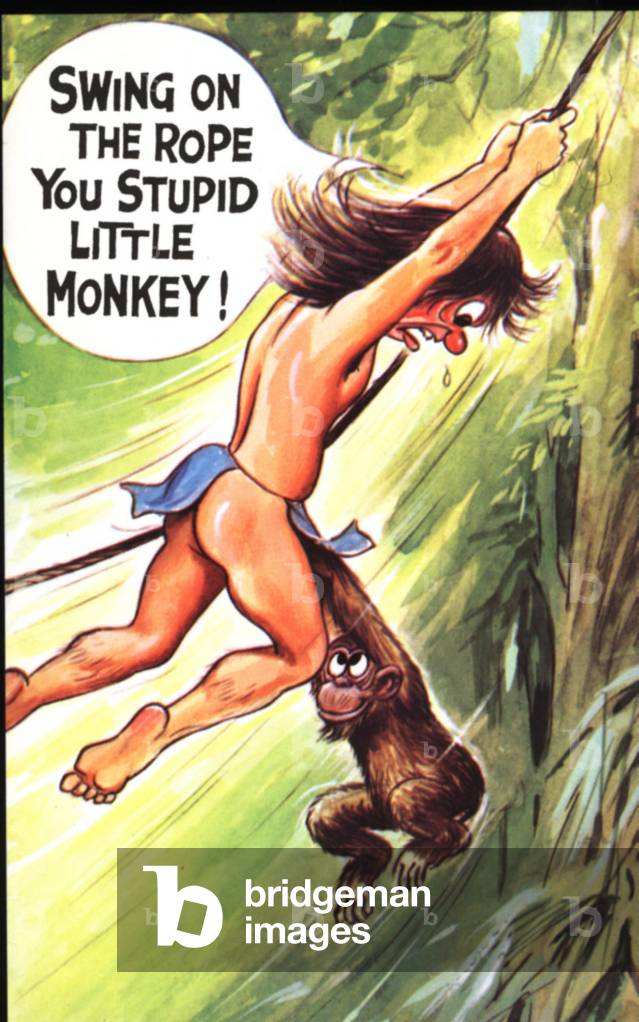 Saucy Humour Postcard, UK, 1950s