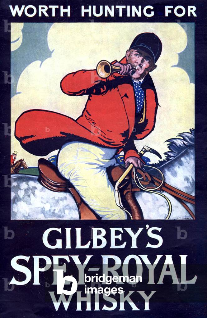 Gilbey's Magazine, advert, UK, 1940s