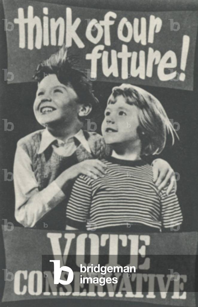 The Conservative Party, poster, UK, 1950s