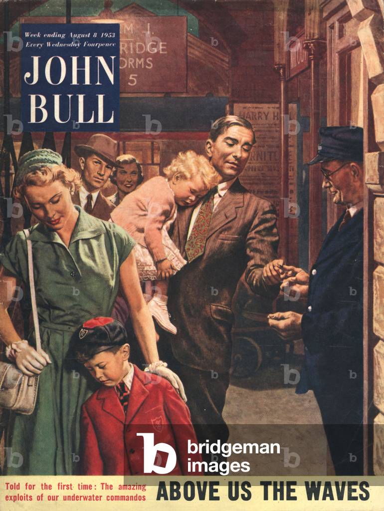 John Bull Magazine Cover, UK, 1950s