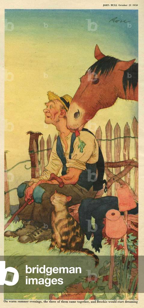 John Bull, Magazine Plate, UK, 1950s