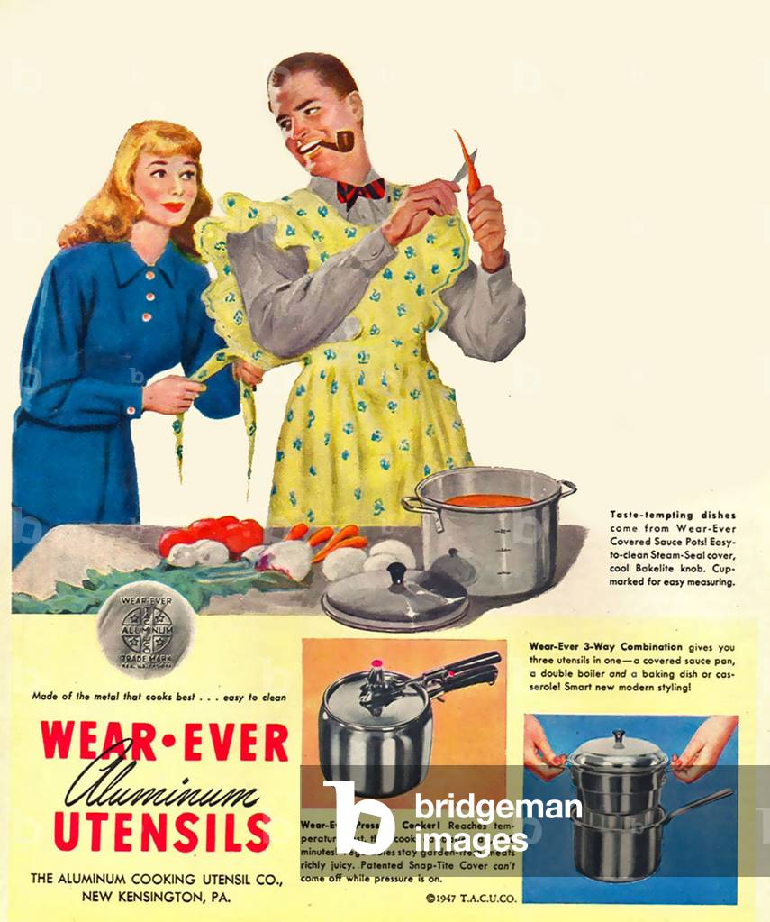 The Aluminium Cooking Utensil Company Magazine Advert, USA, 1950s