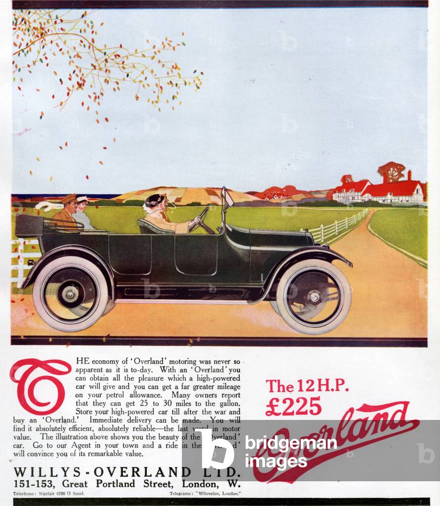 Willys Overland, 1910s