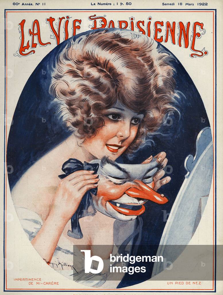 La Vie Parisienne Magazine Cover, France, 1920s (print)