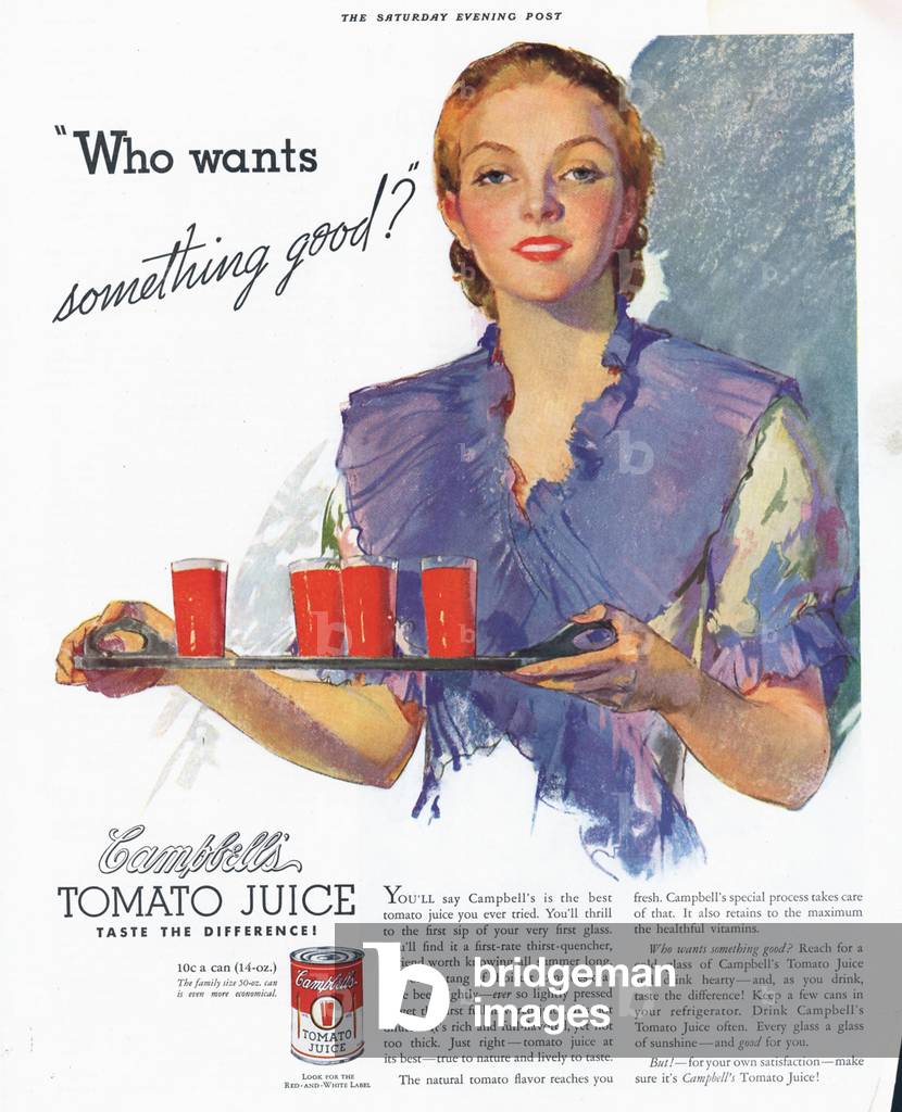 Campbells Magazine, advert, USA, 1930s